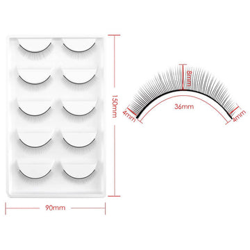 Training Lashes for Eyelash Extension Practice Application Skills